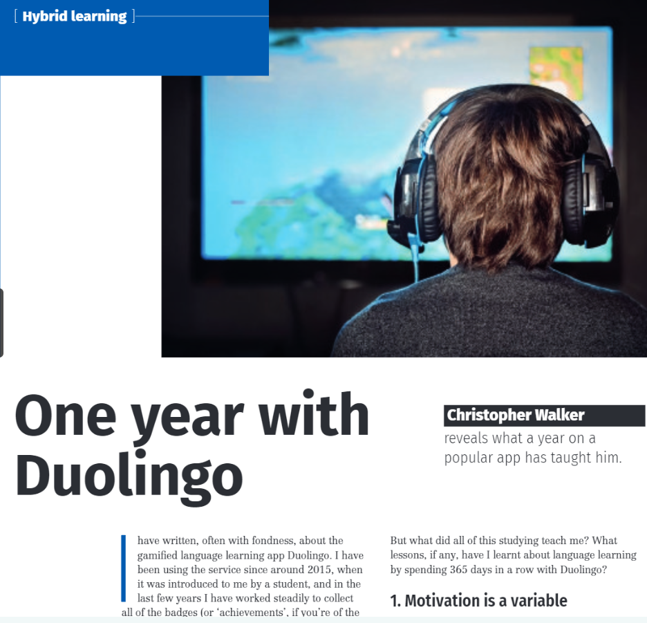 One Year With Duolingo